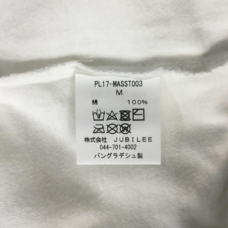 ピールアンドリフト PEEL&LIFT Tシャツ 半袖 PL17-MASST003 71-84 M プリント 白 / ホワイト /  メンズ USED 古着 中古 10069426