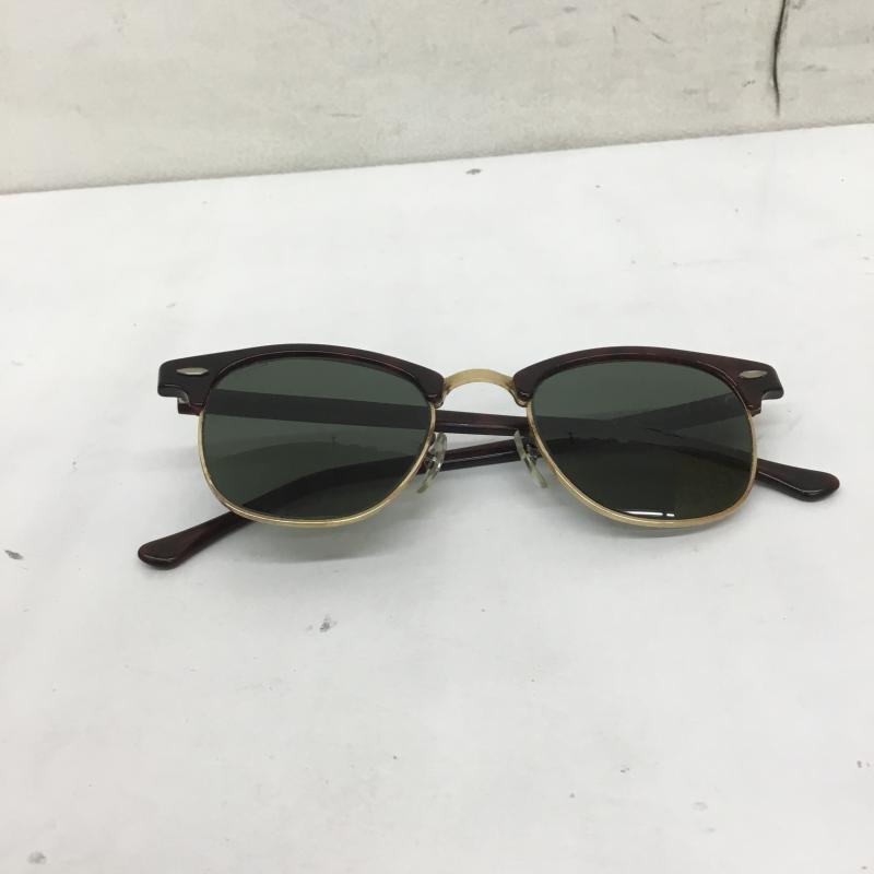 レイバン Ray-Ban めがね・サングラス サングラス 90s CLUB MASTER USA製 Bausch&Lomb ボシュロム 茶 / ブラウン /  メンズ USED 古着 中古 10069448