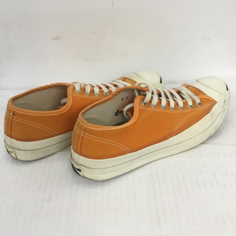 コンバース CONVERSE スニーカー スニーカー 1CK233 JACK PURCELL ジャックパーセル 27cm 箱有 27.0cm ロゴ、文字 橙 / オレンジ / X 白 / ホワイト /  メンズ USED 古着 中古 10069491