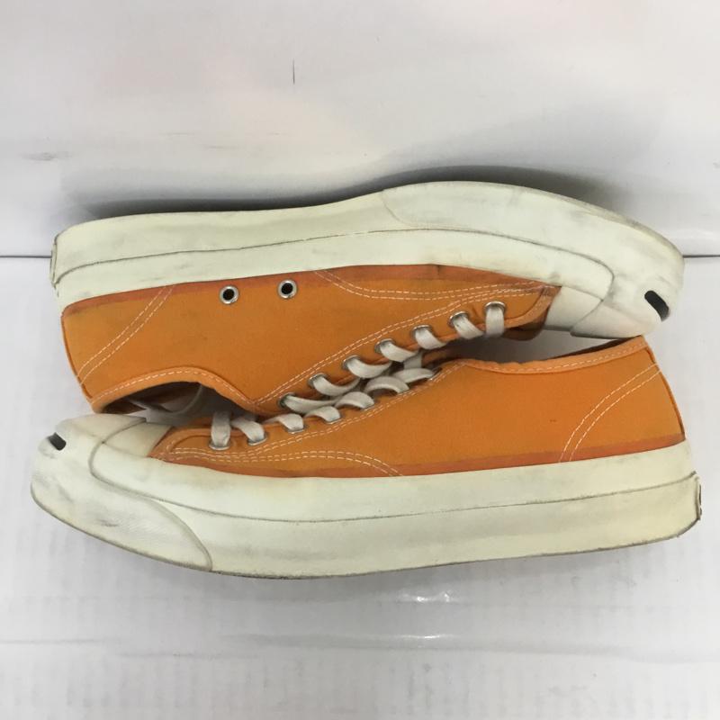 コンバース CONVERSE スニーカー スニーカー 1CK233 JACK PURCELL ジャックパーセル 27cm 箱有 27.0cm ロゴ、文字 橙 / オレンジ / X 白 / ホワイト /  メンズ USED 古着 中古 10069491