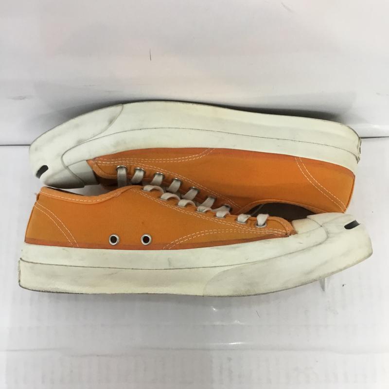 コンバース CONVERSE スニーカー スニーカー 1CK233 JACK PURCELL ジャックパーセル 27cm 箱有 27.0cm ロゴ、文字 橙 / オレンジ / X 白 / ホワイト /  メンズ USED 古着 中古 10069491