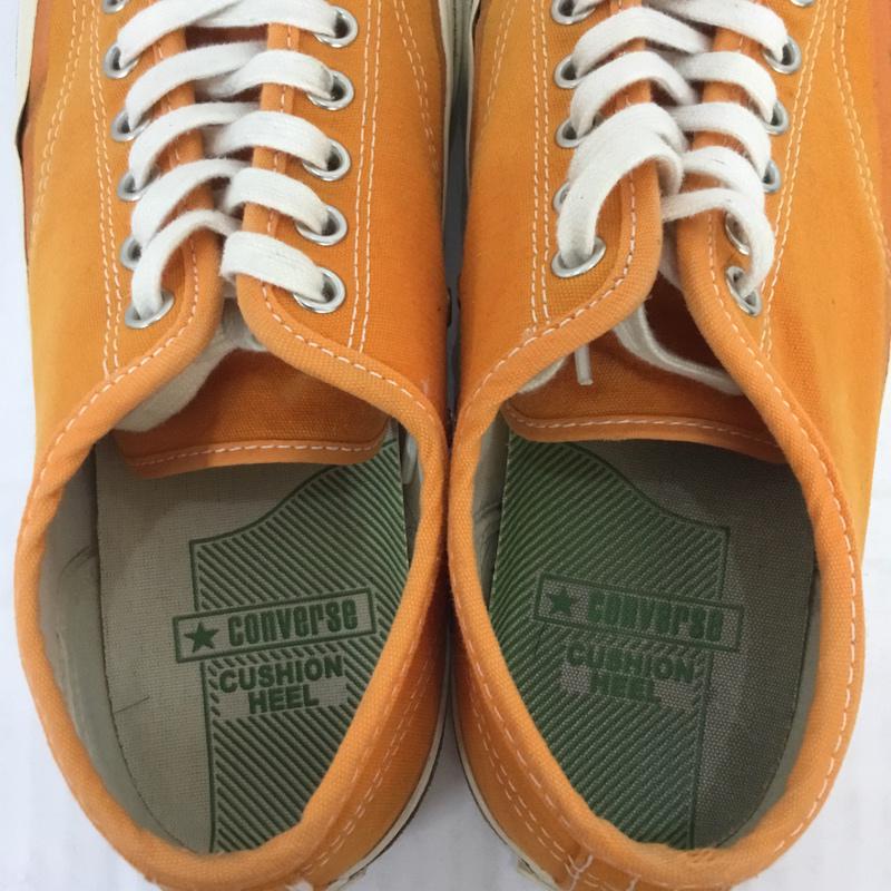 コンバース CONVERSE スニーカー スニーカー 1CK233 JACK PURCELL ジャックパーセル 27cm 箱有 27.0cm ロゴ、文字 橙 / オレンジ / X 白 / ホワイト /  メンズ USED 古着 中古 10069491