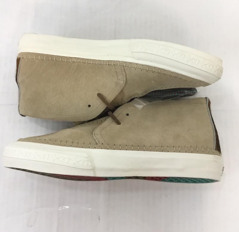バンズ VANS スニーカー スニーカー VN0A2Y34KCQ TH Chukka Nomad L 27.5cm 箱有 US：9.5 無地 ベージュ / ベージュ / X 白 / ホワイト / X 茶 / ブラウン /  メンズ USED 古着 中古 10069493