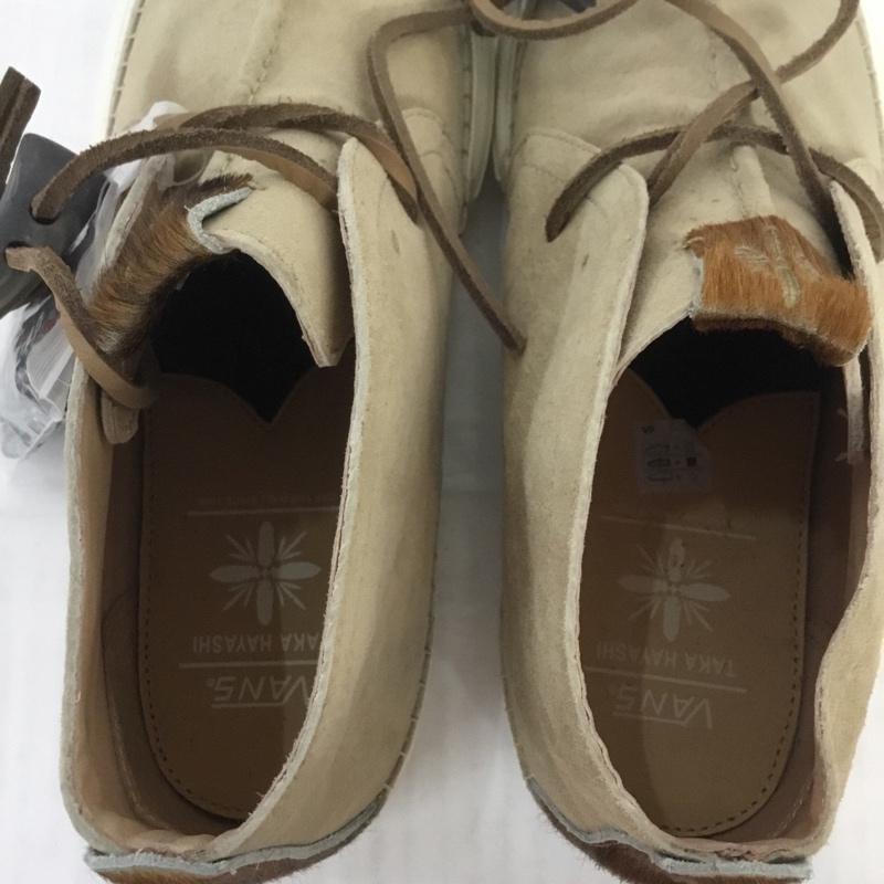 バンズ VANS スニーカー スニーカー VN0A2Y34KCQ TH Chukka Nomad L 27.5cm 箱有 US：9.5 無地 ベージュ / ベージュ / X 白 / ホワイト / X 茶 / ブラウン /  メンズ USED 古着 中古 10069493