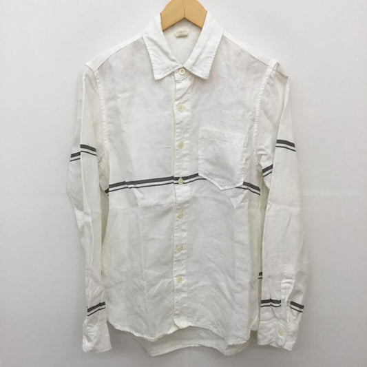 ロンハーマン Ron Herman シャツ、ブラウス 長袖 S  白 / ホワイト / X 灰 / グレー /  メンズ USED 古着 中古 10069530
