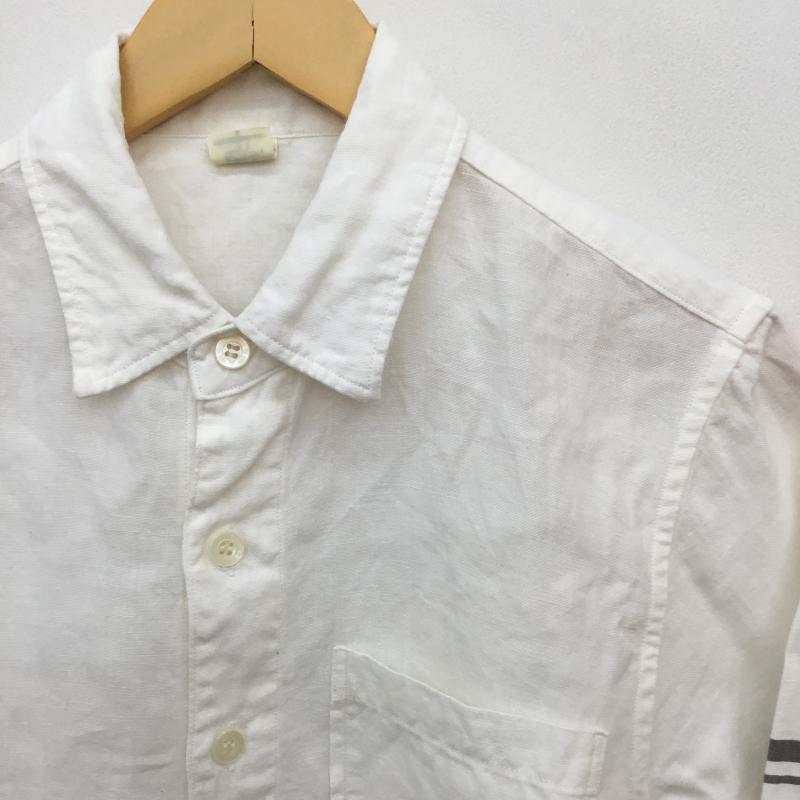 ロンハーマン Ron Herman シャツ、ブラウス 長袖 S  白 / ホワイト / X 灰 / グレー /  メンズ USED 古着 中古 10069530
