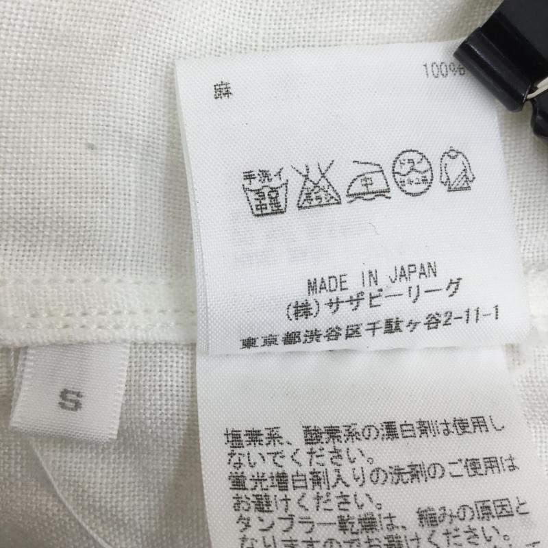 ロンハーマン Ron Herman シャツ、ブラウス 長袖 S  白 / ホワイト / X 灰 / グレー /  メンズ USED 古着 中古 10069530