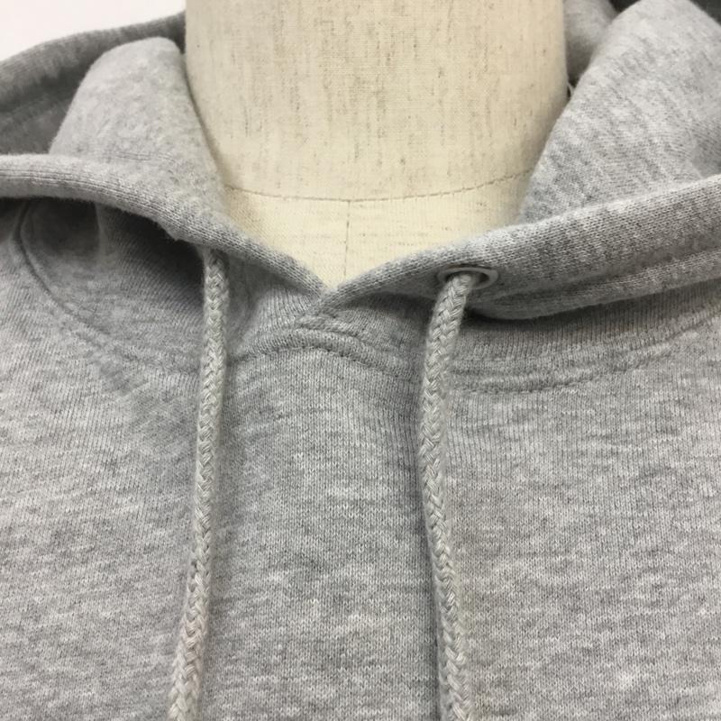 ビームス BEAMS パーカー 長袖 B.SportFishingPK タグ付 L プリント 灰 / グレー /  メンズ USED 古着 中古 10069588
