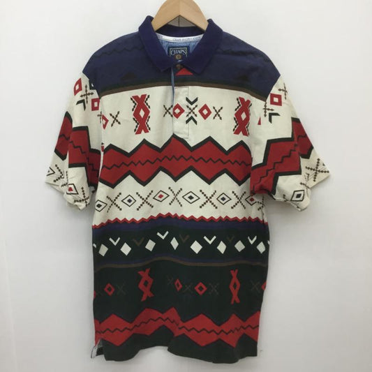 チャップス CHAPS ポロシャツ 半袖 90s Ralph Lauren M マルチカラー / マルチカラー /  メンズ USED 古着 中古 10069684