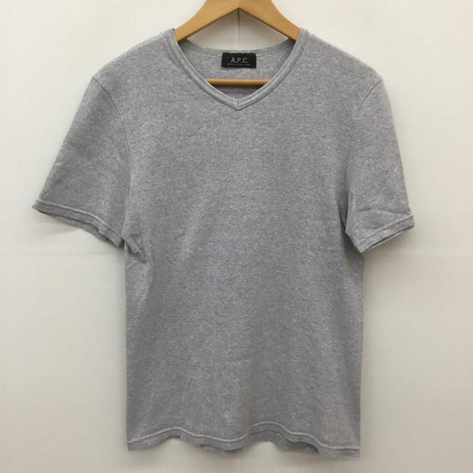 アーペーセー A.P.C. Tシャツ 半袖 無地 灰 / グレー /  メンズ USED 古着 中古 10069686