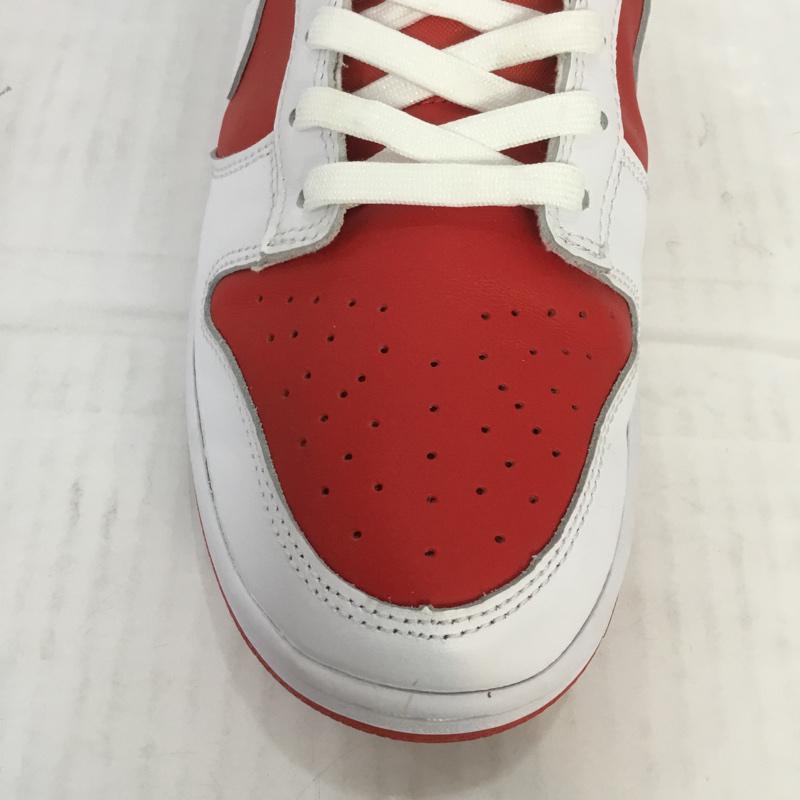 ナイキ NIKE スニーカー スニーカー DD1391 600 DUNK LOW RETRO CHAMPIONSHIP RED 29cm 箱有 29.0cm ロゴ、文字 白 / ホワイト / X 赤 / レッド /  メンズ USED 古着 中古 10069707