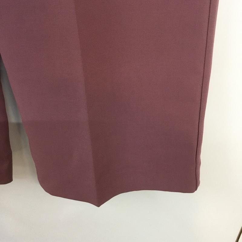 ザラ ZARA パンツ スラックス 3067 213 653 センタープレス M 無地 紫 / パープル /  レディース USED 古着 中古 10069740