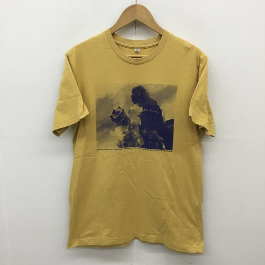 ユニクロ UNIQLO Tシャツ 半袖 ゴジラVSメカゴジラ 東宝シネマ 2006年 00s M 黄 / イエロー /  メンズ USED 古着 中古 10069750