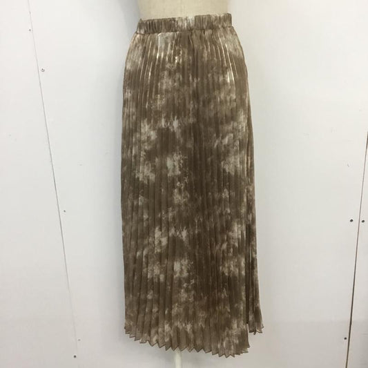ジーナシス JEANASIS スカート ロングスカート JS050551MW シアーシャイニーガラスカート FREE  ベージュ / ベージュ /  レディース USED 古着 中古 10069796