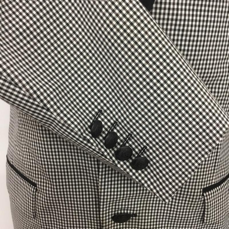ザラメン ZARA MAN ジャケット、上着 ジャケット、ブレザー 4241 618 064 46 チェック 黒 / ブラック / X 白 / ホワイト /  メンズ USED 古着 中古 10069820
