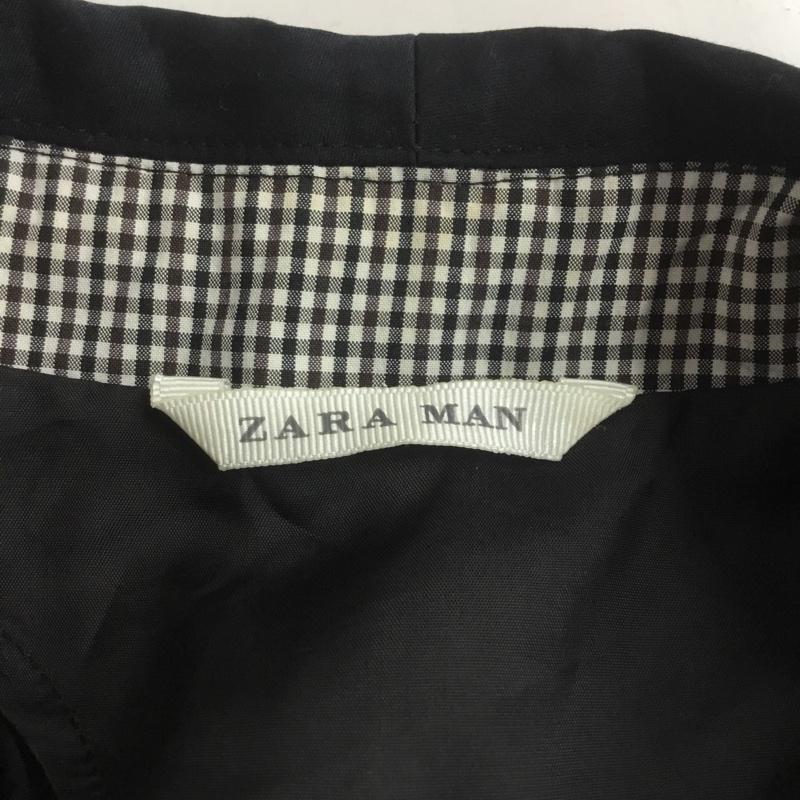 ザラメン ZARA MAN ジャケット、上着 ジャケット、ブレザー 4241 618 064 46 チェック 黒 / ブラック / X 白 / ホワイト /  メンズ USED 古着 中古 10069820