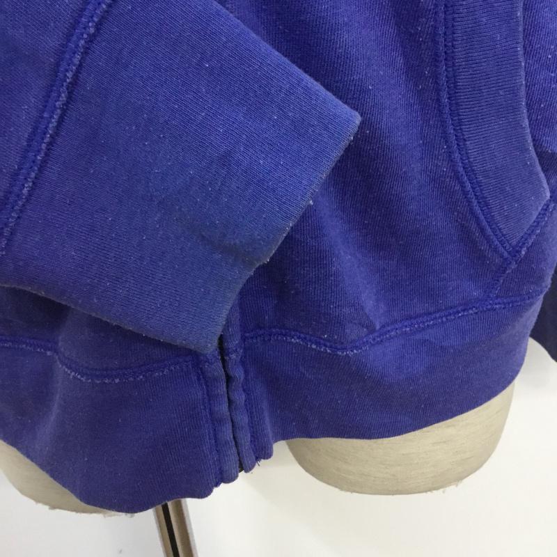 古着 USED パーカー 長袖 MOSSIMO SUPPLY CO ジップアップ XXL 無地 青 / ブルー /  メンズ USED 古着 中古 10069856