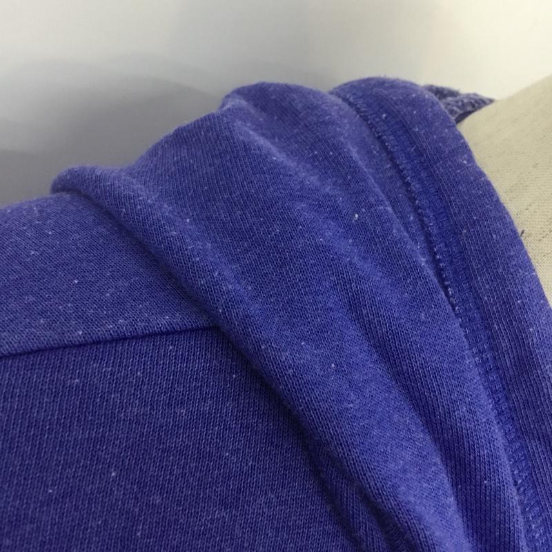 古着 USED パーカー 長袖 MOSSIMO SUPPLY CO ジップアップ XXL 無地 青 / ブルー /  メンズ USED 古着 中古 10069856