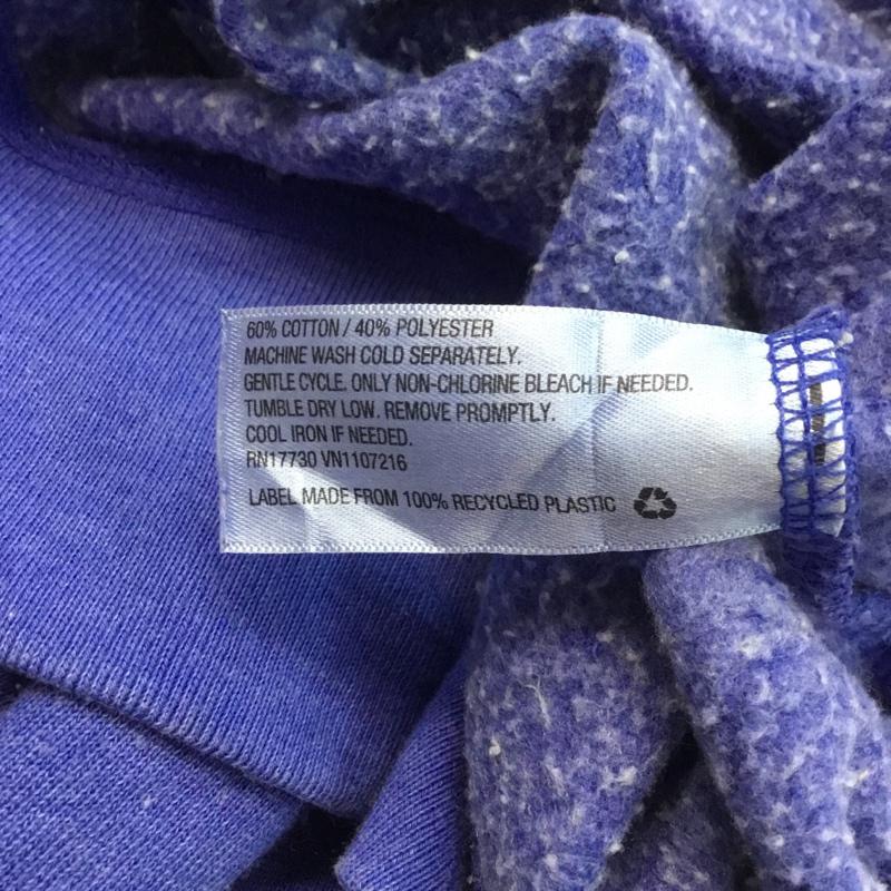古着 USED パーカー 長袖 MOSSIMO SUPPLY CO ジップアップ XXL 無地 青 / ブルー /  メンズ USED 古着 中古 10069856