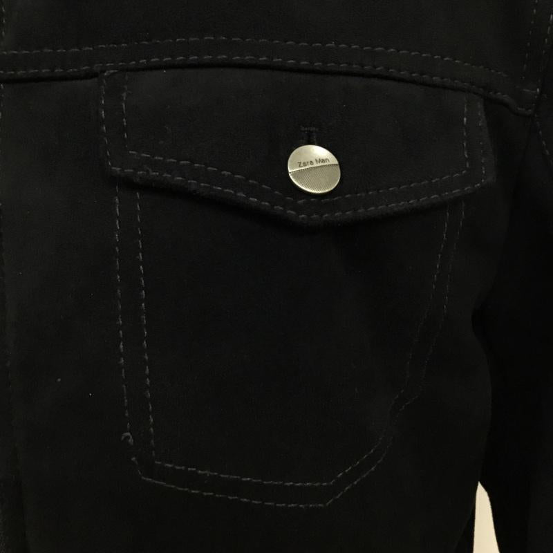 ザラメン ZARA MAN ジャケット、上着 ジャケット、ブレザー 0706 217 800 L 無地 黒 / ブラック /  メンズ USED 古着 中古 10069901