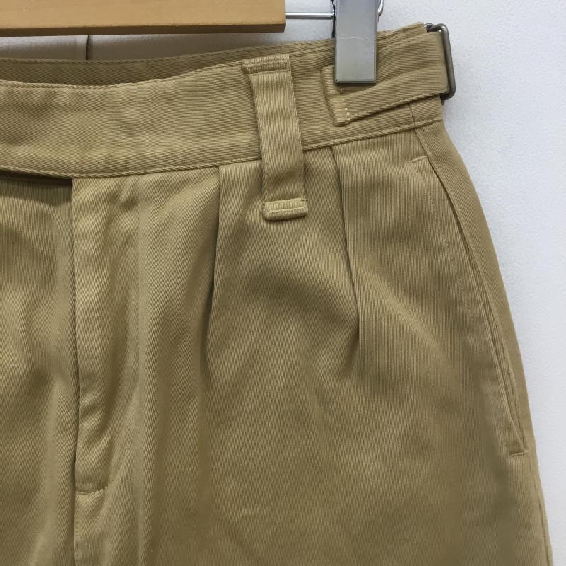 エムエイチエル MHL. スカート ひざ丈スカート 1 無地 カーキ / カーキ /  レディース USED 古着 中古 10070005