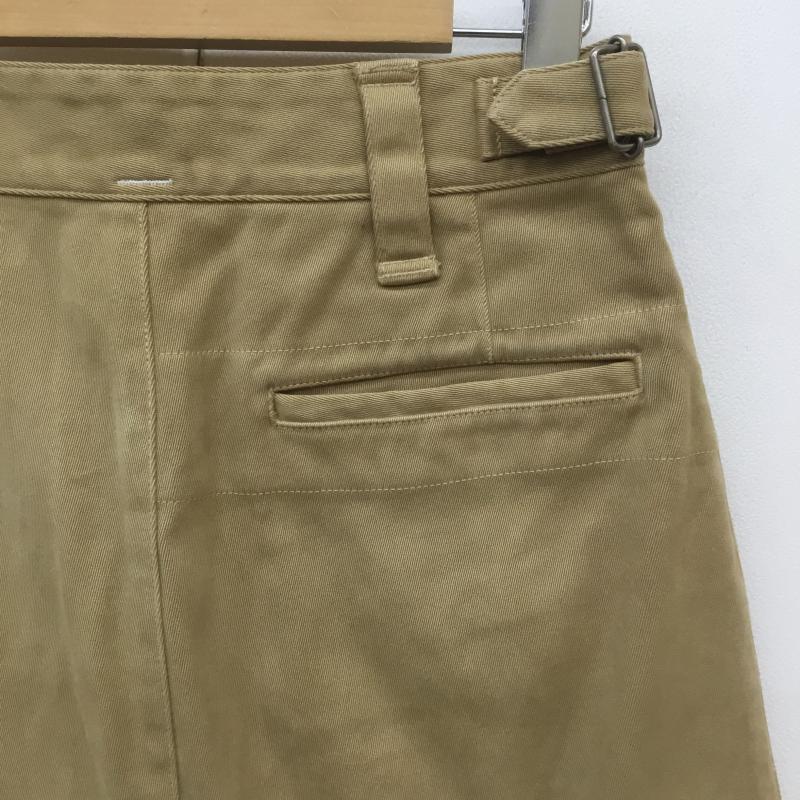 エムエイチエル MHL. スカート ひざ丈スカート 1 無地 カーキ / カーキ /  レディース USED 古着 中古 10070005
