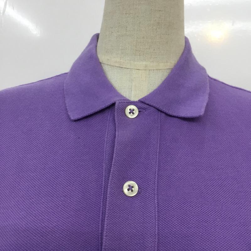ラルフローレン RALPHLAUREN ポロシャツ 半袖 スキニーフィット S ワンポイント 紫 / パープル /  レディース USED 古着 中古 10070039
