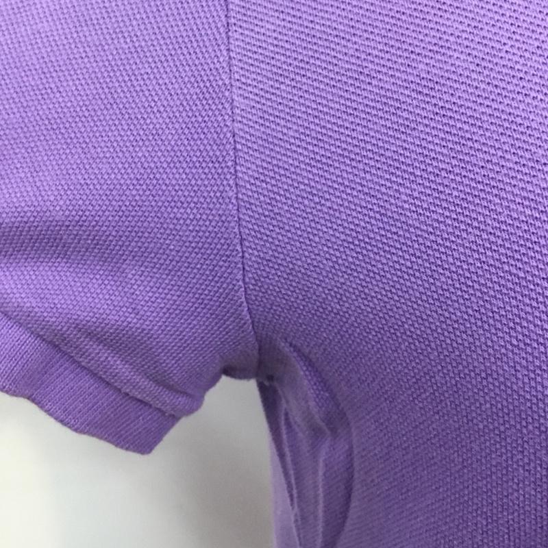 ラルフローレン RALPHLAUREN ポロシャツ 半袖 スキニーフィット S ワンポイント 紫 / パープル /  レディース USED 古着 中古 10070039