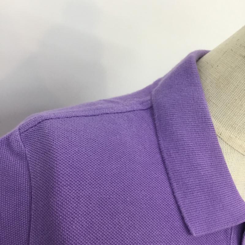 ラルフローレン RALPHLAUREN ポロシャツ 半袖 スキニーフィット S ワンポイント 紫 / パープル /  レディース USED 古着 中古 10070039