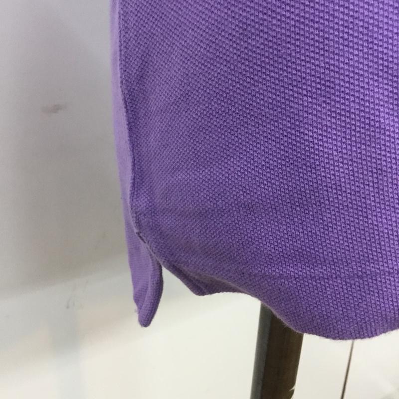 ラルフローレン RALPHLAUREN ポロシャツ 半袖 スキニーフィット S ワンポイント 紫 / パープル /  レディース USED 古着 中古 10070039