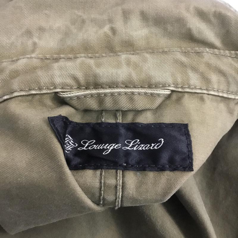 ラウンジリザード LOUNGE LIZARD ジャケット、上着 ジャケット、ブレザー ミリタリー ワーク 2 無地 茶 / ブラウン /  メンズ USED 古着 中古 10070094