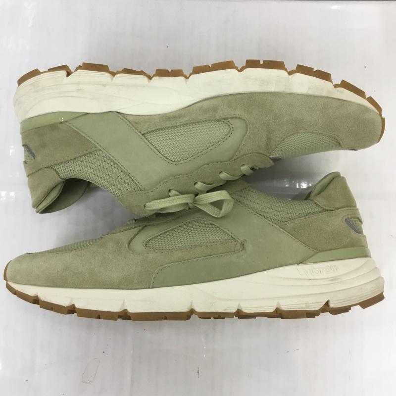 クレー CLAE スニーカー スニーカー EDWIN 29cm 29.0cm ロゴ、文字 カーキ / カーキ / X 白 / ホワイト /  メンズ USED 古着 中古 10070160