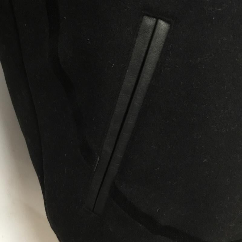 ナイキ NIKE ジャケット、上着 ジャンパー、ブルゾン 857500-010 DSTRYR JKT デストロイヤー レザースリーブ M 無地 黒 / ブラック /  メンズ USED 古着 中古 10070337