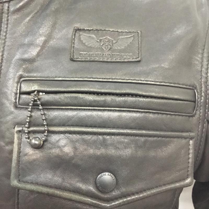 ネイバーフッド NEIGHBORHOOD ジャケット、上着 レザージャケット Tomahawk LL JKT トマホーク ラムレザー S 無地 黒 / ブラック /  メンズ USED 古着 中古 10070368