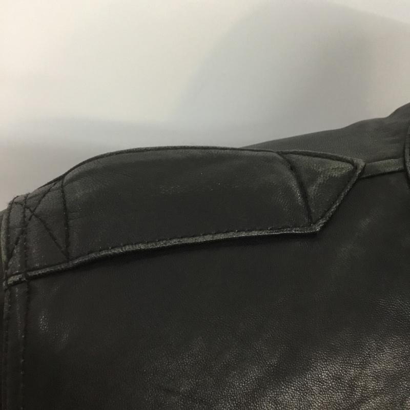 ネイバーフッド NEIGHBORHOOD ジャケット、上着 レザージャケット Tomahawk LL JKT トマホーク ラムレザー S 無地 黒 / ブラック /  メンズ USED 古着 中古 10070368