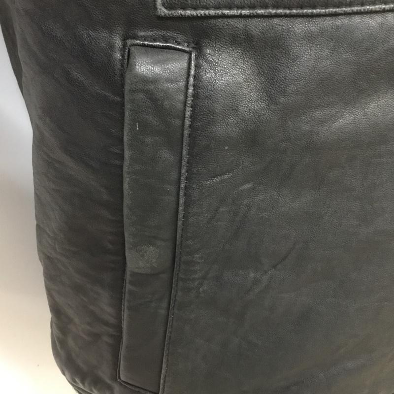 ネイバーフッド NEIGHBORHOOD ジャケット、上着 レザージャケット Tomahawk LL JKT トマホーク ラムレザー S 無地 黒 / ブラック /  メンズ USED 古着 中古 10070368