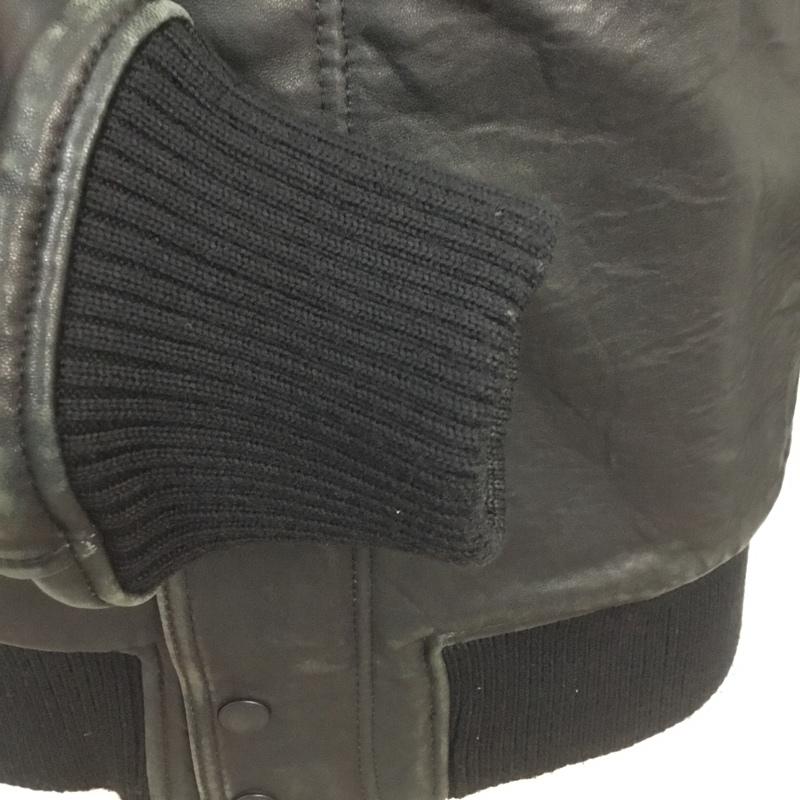 ネイバーフッド NEIGHBORHOOD ジャケット、上着 レザージャケット Tomahawk LL JKT トマホーク ラムレザー S 無地 黒 / ブラック /  メンズ USED 古着 中古 10070368