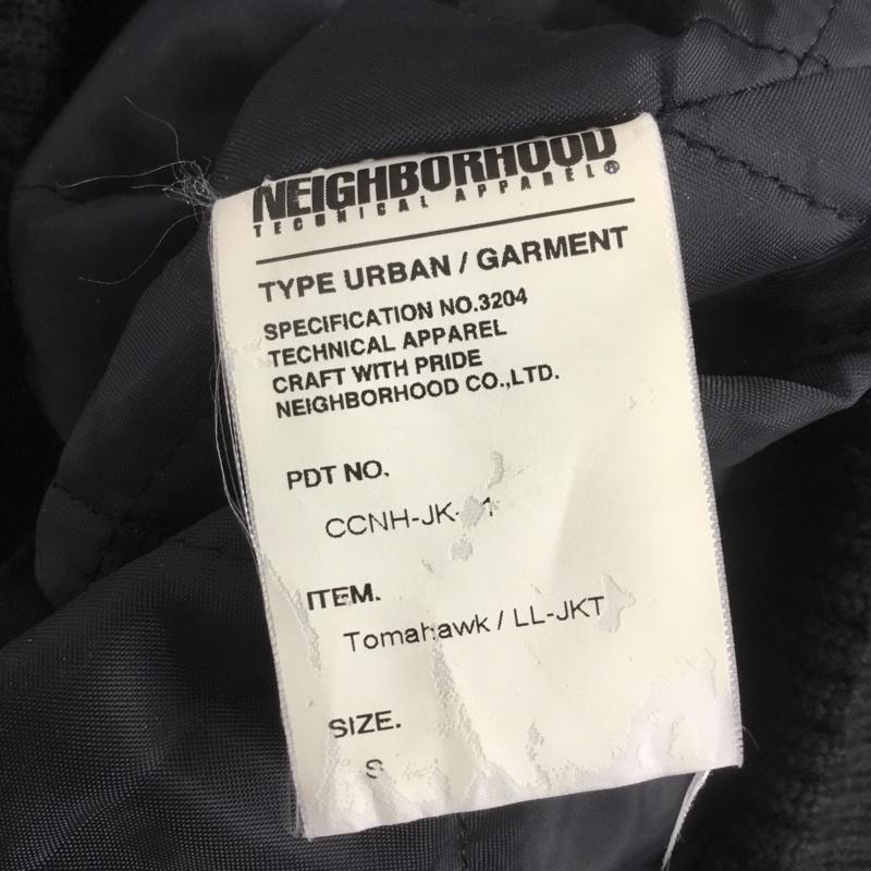 ネイバーフッド NEIGHBORHOOD ジャケット、上着 レザージャケット Tomahawk LL JKT トマホーク ラムレザー S 無地 黒 / ブラック /  メンズ USED 古着 中古 10070368