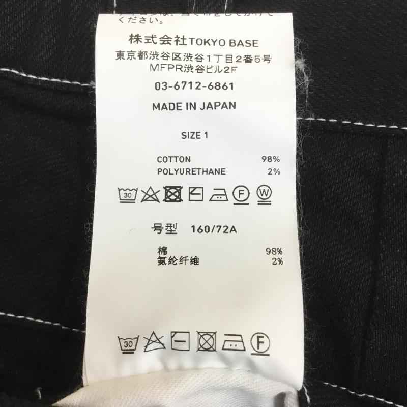 ユナイテッドトウキョウ UNITED TOKYO パンツ デニム、ジーンズ 1 無地 黒 / ブラック /  メンズ USED 古着 中古 10070395