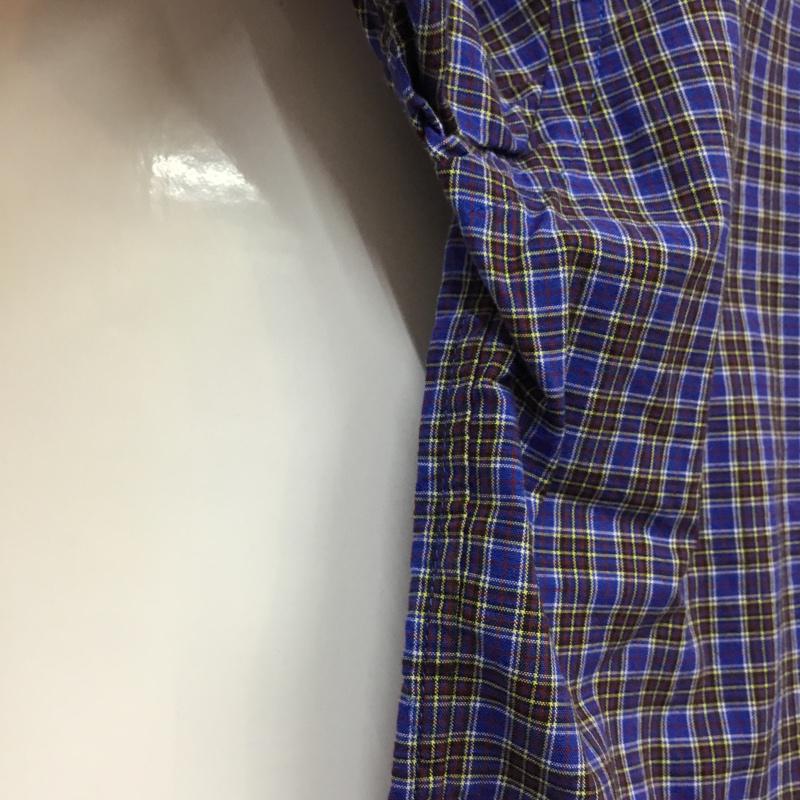 ラルフローレン RALPHLAUREN シャツ、ブラウス 半袖 キッズ 90cm ボタンダウン チェック 90cm ワンポイント 紺 / ネイビー / X 白 / ホワイト / X 黒 / ブラック / X 黄 / イエロー / X 赤 / レッド /  ボーイズ USED 古着 中古 10070513