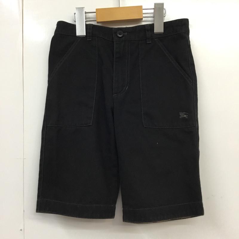 バーバリーロンドン Burberry London パンツ ショートパンツ キッズ 120cm ハーフパンツ 120cm ワンポイント 黒 / ブラック /  ボーイズ USED 古着 中古 10070534