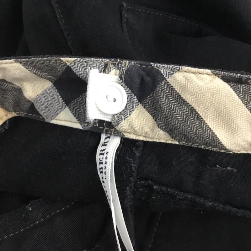 バーバリーロンドン Burberry London パンツ ショートパンツ キッズ 120cm ハーフパンツ 120cm ワンポイント 黒 / ブラック /  ボーイズ USED 古着 中古 10070534