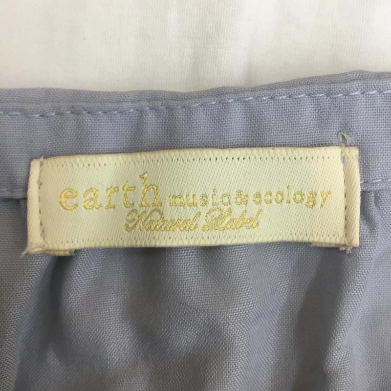 アースミュージックアンドエコロジー earth music&ecology カットソー 半袖 FREE  水色 / ライトブルー /  レディース USED 古着 中古 10070701