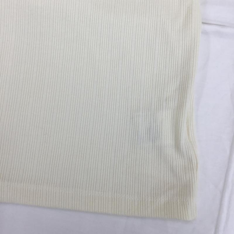 マジェスティックレゴン MAJESTIC LEGON カットソー 長袖 M 無地 アイボリー / アイボリー /  レディース USED 古着 中古 10070705