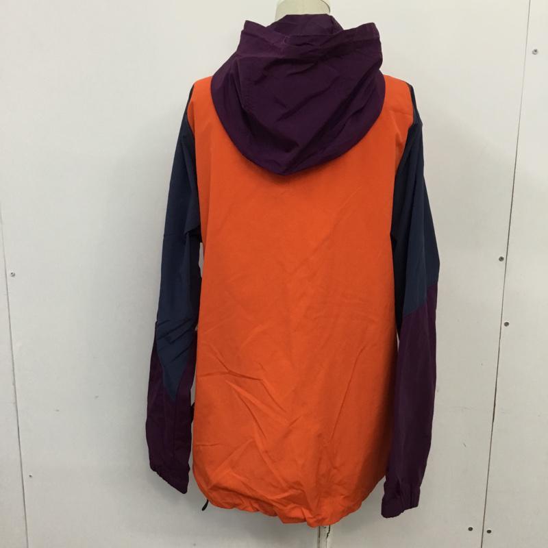 ワイルドシングス WILD THINGS ジャケット、上着 ジャケット、ブレザー OT-2440SR ナイロン M ロゴ、文字 橙 / オレンジ / X 紫 / パープル / X 紺 / ネイビー /  レディース USED 古着 中古 10070773