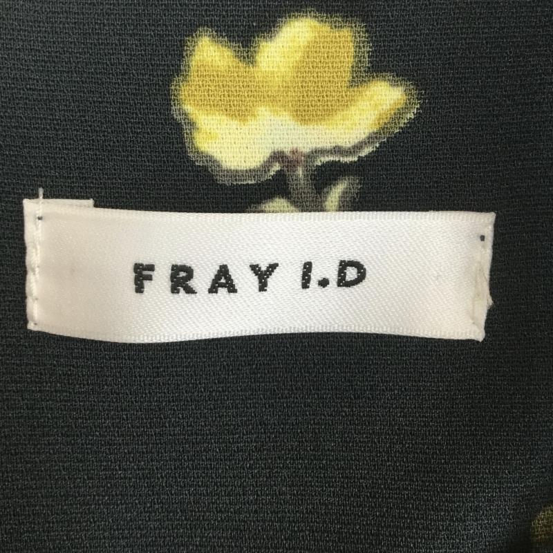 フレイ アイディー FRAY I.D ワンピース ミニスカート 2ピース 0 花柄 緑 / グリーン /  レディース USED 古着 中古 10070854