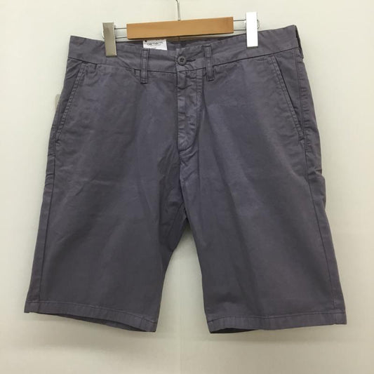 カーハート ダブリューアイピー Carhartt WIP パンツ ショートパンツ JOHNSON SHORT タグ付 33インチ ワンポイント メンズ USED 古着 中古 10070945