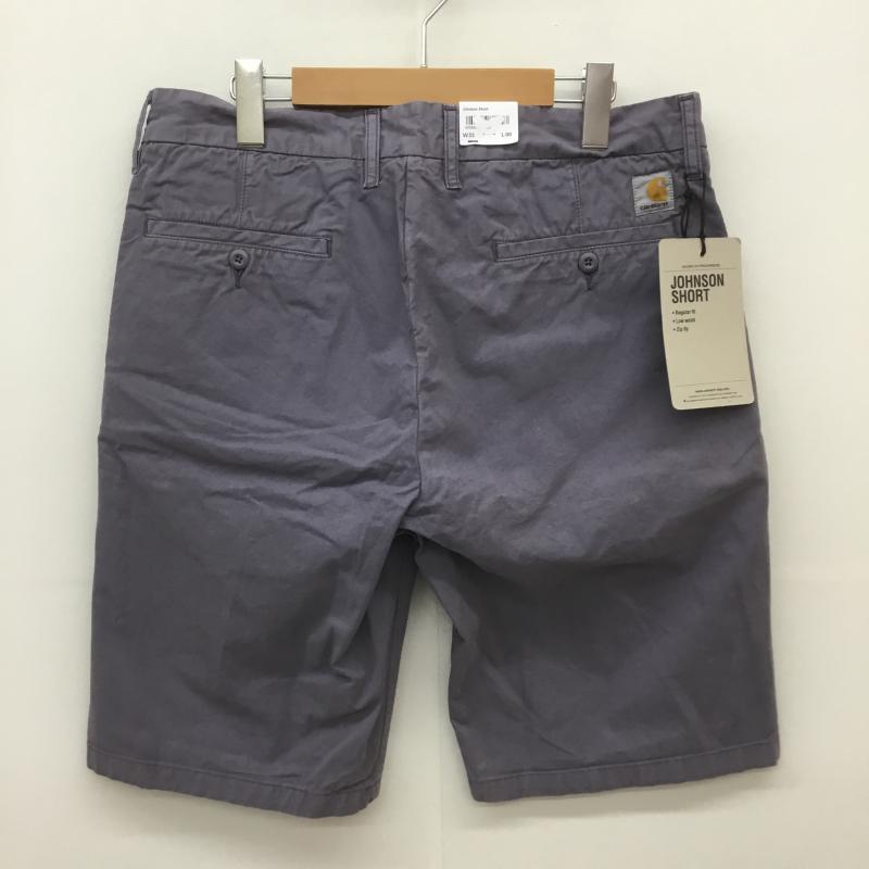 カーハート ダブリューアイピー Carhartt WIP パンツ ショートパンツ JOHNSON SHORT タグ付 33インチ ワンポイント メンズ USED 古着 中古 10070945