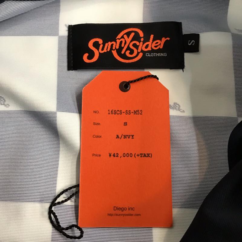 サニーシーサイダー Sunny C Sider ジャケット、上着 ジャケット、ブレザー 16SCS-SS-M52 S チェック 紺 / ネイビー /  メンズ USED 古着 中古 10071021