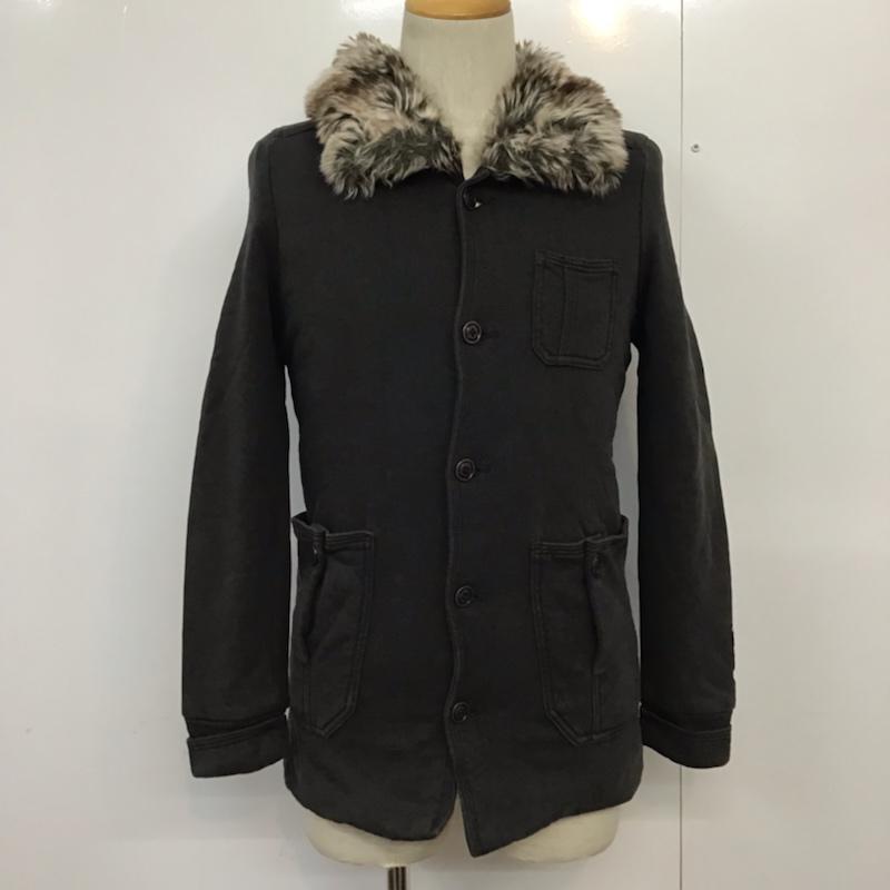 ディーゼル DIESEL ジャケット、上着 ジャケット、ブレザー ボア付き XS 無地 チャコールグレー / チャコールグレー /  メンズ USED 古着 中古 10071035